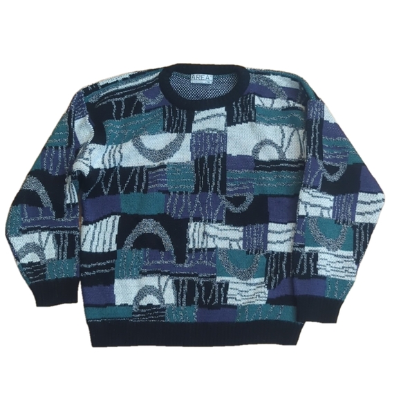 Vintage Other - Vintage crewneck sweater Large 80s 90s grandpa